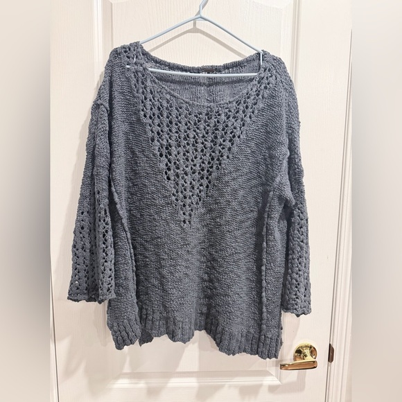Free People Sweaters - Free People Charcoal Gray Women's Sweater